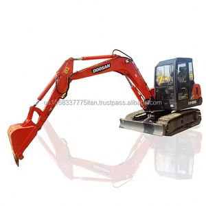 รถขุดขนาดเล็ก Doosan DH55 ปี 2023 มือสอง เครื่องยนต์ทรงพลัง 5.5 ตัน ผลิตในเกาหลี รับรองคุณภาพ ขายราคาถูก - Product Image 1