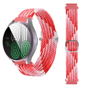 สายไนลอนยืดหยุ่นปรับได้สำหรับ Samsung <span class=keywords><strong>Watch</strong></span> band <span class=keywords><strong>Watch</strong></span> <span class=keywords><strong>Watch</strong></span> <span class=keywords><strong>WATCH</strong></span> 6 4 5 - Product Image 3