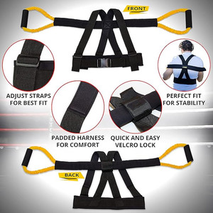 Wells how Boxing Resistance Bands Set für Shadow Boxing kommt mit Knöchel manschetten | Ideale Ergänzung zu Ihrer Heim box ausrüstung - Product Image 3