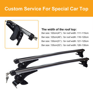 Portaequipajes Universal removible para techo de <span class=keywords><strong>coche</strong></span>, barra cruzada, venta al por mayor de fábrica - Product Image 3