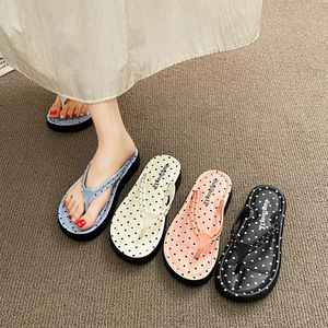 Sandalias de Playa con Suela Gruesa y Punta Descubierta para <span class=keywords><strong>Mujer</strong></span>, Estilo Minimalista, Nuevas para Verano, Combinan con Vestidos - Product Image 4