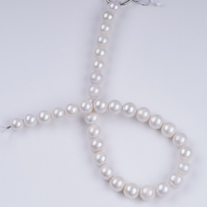 อุปกรณ์ทำเครื่องประดับแฮนด์เมด ลูกปัดน้ำจืดทรงบาร็อคธรรมชาติ ขนาด 11-12 มม. แบบเม็ดหลวม กึ่งสำเร็จรูป - Product Image 2