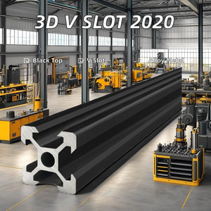 <span class=keywords><strong>CNC</strong></span> gia công một phần ngành công nghiệp 3D máy in nhôm hồ sơ 2020 tiêu chuẩn Châu Âu 6063 Anodized V khe cắm t khe 20 đùn hồ sơ - Product Image 4