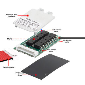Conception de carte de circuit imprimé PCB pour E Scooter 12S 13S 14S 15S 20A 25A 30A 48V Li-ion LiFePO4 batterie au Lithium - Product Image 6