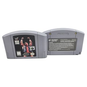 <span class=keywords><strong>WWF</strong></span> Wrestle Mania N64 série de cartes de jeu Zone gardée pour les 64 consoles de jeux vidéo de Nintendo USA Version NTSC jeu N64 en plastique - Product Image 4