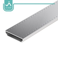 Barre d'espacement en aluminium IGU non pliable, soudée haute fréquence, 6-27A, 0,25 mm, pour vitrage double, fenêtres à double vitrage, verre isolant