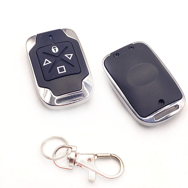 Cross-Border 433M Wireless Remote Control Garage Doors Cloned ABS Remote Custom Function Rolling Code Cars Gates Home Industry
