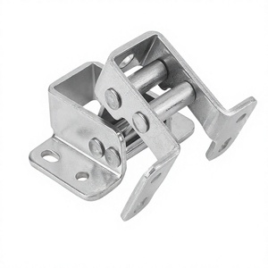 Charnière interne K1447, 90 degrés, en acier inoxydable A4 1.4404 brillant - Product Image 1