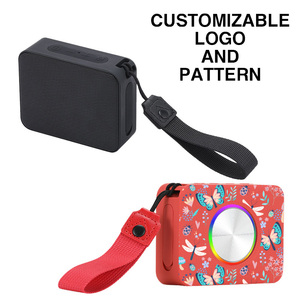 Haut-parleur Bluetooth portable V5.3 avec lumière RGB, étanche IPX5, autonomie de 6h, personnalisation OEM/ODM pour usage extérieur - Product Image 1