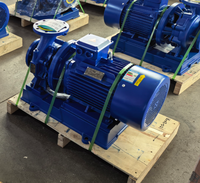 Pompe centrifuge ISW50-250C, 10m³/h, 52m, 7,4HP, pipeline horizontal pour eau et produits chimiques