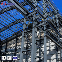 Estructuras Metálicas Prefabricadas Modulares Ligeras, Almacenes, Talleres, Fábricas, Naves Industriales, Construcción de Cobertizos de Acero