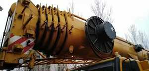 מנוף משאית משומשת מיובא מקורי Liebherr 220 טון נמכר בשנגחאי - Product Image 3