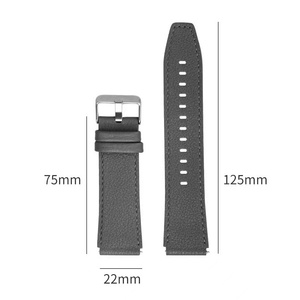 Correa de Reloj de Cuero Genuino Upro de Liberación Rápida, Correa de Repuesto de 22 mm para Reloj Huawei GT2 GT3 Pro 46 mm - Product Image 3