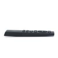 Nouvelle Arrivée d'Usine - Télécommande Noire 16 Touches avec BT 2.4G IR et Commande Vocale pour Boîtier Smart TV Android, Projecteur, Code d'Apprentissage
