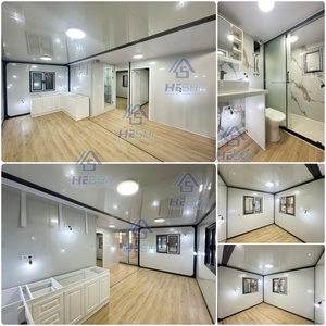 Casa Modular Prefabricada Expandible de 2.4m de Altura, 20/30 Pies, 4 Dormitorios, Pequeña, Móvil, Apilable, Lista para Habitar, Tipo Villa - Product Image 4