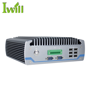 H110 Komputer Industri Tanpa Kipas I7 Mini Pc WIFI Tertanam Computadoras 1 * M.2 Slot - Product Image 3