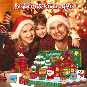 Coffret Calendrier de l'Avent de Noël 2025 avec 24 Jours pour Cadeau Enfant Compte à Rebours Cube Magnétique Blocs de Construction Magnétiques Jouet STEM - Product Image 6