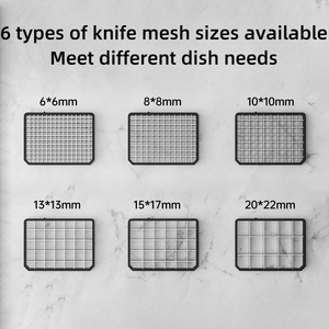 Machine à découper les légumes robuste 220V pour usage commercial, avec moteur performant pour couper, trancher et dicer - Product Image 6