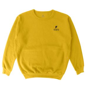 Sweat-shirt surdimensionné <span class=keywords><strong>de</strong></span> couleur unie personnalisé en gros pour hommes, col rond - Product Image 1