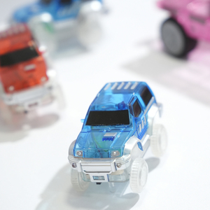 Mntl Bán Hàng Nóng OEM ODM Tùy Chỉnh Màu Sắc ABS Nhựa Trẻ Em Giáo Dục Xây Dựng Thiết Lập Từ Racing Xe Đồ Chơi Cho Trẻ Em - Product Image 1