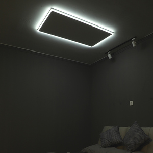 Chauffage d'appoint décoratif à <span class=keywords><strong>LED</strong></span>, panneau <span class=keywords><strong>plat</strong></span> pour plafond - Product Image 3