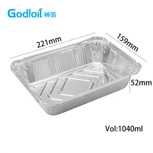 <span class=keywords><strong>Contenedor</strong></span> Desechable de <span class=keywords><strong>Aluminio</strong></span> Ecológico F2 de 2.25LB con Tapa, Bandeja Plateada Sostenible para Servicio de Comida para Llevar, Ideal para Aerolíneas - Product Image 6
