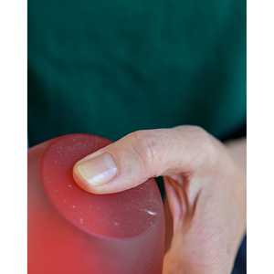 Jarrón de Flores de Ópalo Rojo Soplado a Mano de Lujo Barovier y Toso, Estilo Moderno Antiguo 0g para Bodas - Product Image 1