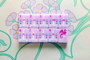 Juego de Mahjong de Acrílico Tallado <span class=keywords><strong>a</strong></span> Doble Cara, Estilo París, de Lujo Moderno, para Reuniones de Amigos, Venta al por Mayor y Menor - Product Image 5