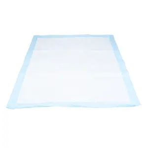 Eco-friendly Disposable SAP Foldable Back Adhesive Absorbent Bed Underpad 60x90 Incontinence Pads
