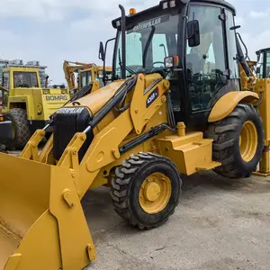 Orijinal Caterpillar bekolu yükleyici CAT430F kullanılan hidrolik kazıcı yükleyici