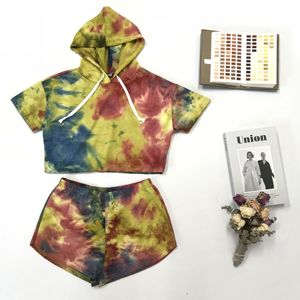 <span class=keywords><strong>Chaqueta</strong></span> de <span class=keywords><strong>mujer</strong></span> y conjunto corto con mangas cortas Sudadera con capucha top corto y ropa deportiva básica para fitness - Product Image 3