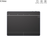 Souris sans fil ergonomique rechargeable JOMAA à trois modes de connexion, pavé tactile optique, gestes multifonctions pour ordinateur portable et ordinateur de bureau