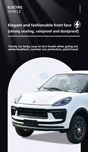 Véhicule électrique confortable à 4 roues, autonomie 201-300 km, avec climatisation et vitres trempées, modèle 2026 pour la maison - Product Image 4