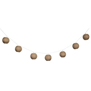 Guirnalda de Luces Esféricas con 10 LED, 2.1m, Blanco Cálido, Decoración Interior y Exterior - Product Image 2