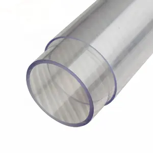 Fabrication personnalisée de tubes d'extrusion en plastique ABS hautement transparents