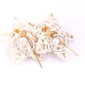 Asonsteel - Pendientes de Aro Colgantes de Acero Inoxidable con Baño de Oro, Último Diseño en Joyería para Mujer - Product Image 4