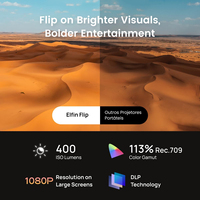 Livraison Gratuite au Brésil - Projecteur Laser LED Portable XGIMI Elfin Flip - 400 Lumens ISO - 1080p HDR 10 pour Audio & Vidéo