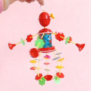 Carillon à vent électrique en plastique avec design animal, cloche de lit rotative, jouet pour bébé de 0 à 24 mois - Product Image 1