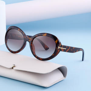 Fy-99182 แว่นกันแดดทรงแคทอายขนาดใหญ่สำหรับผู้หญิง กรอบพีซี ป้องกันรังสียูวี 400 ระดับ 2 แว่นกันแดดสไตล์แฟชั่นสำหรับใช้กลางแจ้ง - Product Image 4