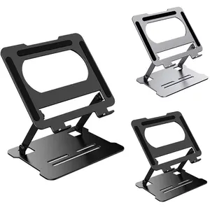 Ergonomischer Schreibtisch aus Aluminium legierung Notebook-Computer halter Abnehmbarer Laptopst änder Apple MacBook Air Pro für Dell HP 10-15, 6 "Laptops