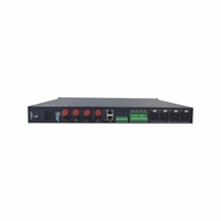 Système de sonorisation en rack 1U, amplificateur mixeur de classe D 2*450W avec TCP/IP, RS232, RS485