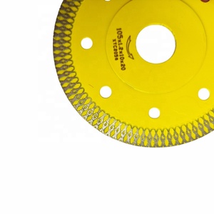 Lame diamantate diamantate a disco in ceramica di gres porcellanato da 115mm di diametro per quarzo duro - Product Image 6