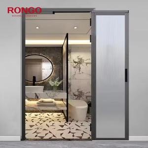 Moderno PD/PT porta in vetro scorrevole porta piatta pieghevole bagno integrato <span class=keywords><strong>balcone</strong></span> interno porta della cucina - Product Image 1