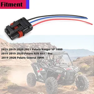 Polaris Ranger XP1000 & RZR RS1 ile uyumlu-darbe priz Pigtail bağlayıcı genel otobüs Bar 2018 2019 2020 2021