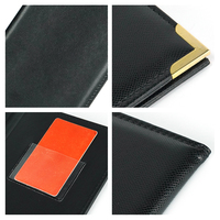 Porte-documents en similicuir pour restaurant, hôtel ou bar