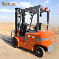 Carrello Elevatore Elettrico Contrappesato da 2,5 Tonnellate, Certificato CE ISO, Attrezzatura per Magazzino, Vendita Diretta dalla Fabbrica
