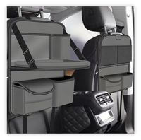 Sac organisateur pour dossier de siège de voiture |   Lot de 2 rangements suspendus multi-compartiments pour sièges arrière |   Maintient l'intérieur bien rangé, accès facile