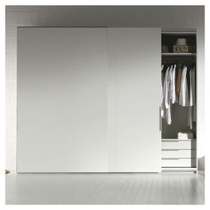 Customized Wall Wardrobe Cabinet <b>Matting</b> Dark Gray Island Style Simple Design Door Dressing Wardrobe - Product Image 6