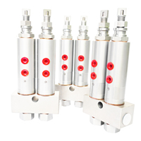 Distributeur de graisse volumétrique quantitatif GL Distributeur de graisse Injecteurs de graisse de lubrification monoligne 1-6 sorties