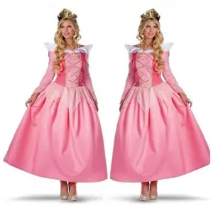 2024 Masquerade Carnaval Adulto Princesa Rosa Prom Dresses HCSP-010